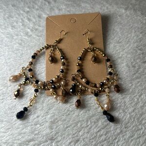 Mexican style craftsmanship earrings